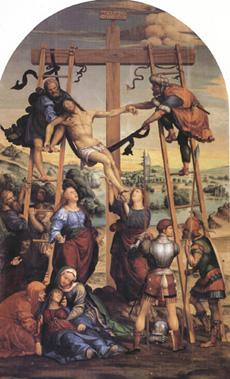 Giovanni Sodoma The Descent from the Cross (nn03) Sweden oil painting art